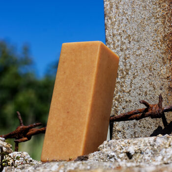 Mini Eastern Block Turmeric + Patchouli Soap, 3 of 7