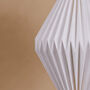 Origami Hex Paper Pendant Shade, thumbnail 2 of 5