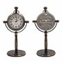 Personalised 15th Anniversary Bronze Desk Clock, thumbnail 1 of 9