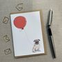 Personalised Pug Birthday Card, thumbnail 1 of 7
