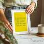 Handwritten Fear Art Print, thumbnail 3 of 11