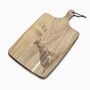 Personalised Greyhound Engraved Acacia Serving Board, thumbnail 5 of 8