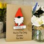 Personalised Valentines Card Boyfriend Gnome, thumbnail 1 of 4