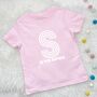 Personalised Retro Alphabet Kids T Shirt, thumbnail 2 of 8