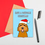 Large Size Pawsome Christmas Card, thumbnail 2 of 2