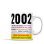 Personalised 21st Birthday Gift Mug Of 2003 Music, thumbnail 4 of 5