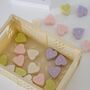 Pack Of 10 Love Heart Pastel Tea Lights, thumbnail 2 of 5