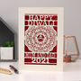 Personalised Papercut Diwali Mandala Card A5, thumbnail 4 of 11