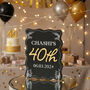 3D Acrylic Birthday Party Freestanding Sign, thumbnail 1 of 9