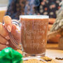 Personalised Hot Chocolate Glass Mug, thumbnail 1 of 4