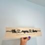 3D Personalised Wooden Name Sign, thumbnail 4 of 6