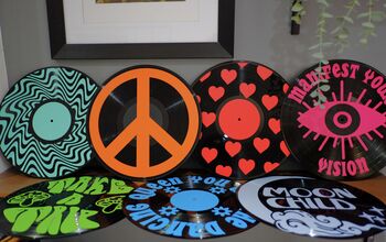 Take A Trip Upcycled 12' Lp Vinyl Record Decor, 5 of 8