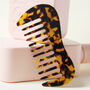 Curved Resin Hair Combs, thumbnail 7 of 8