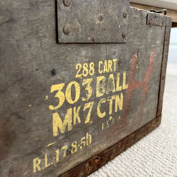 Vintage Military Ammunition Storage Box Magazine Holder, 3 of 7