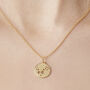 Pisces Star Sign Necklace Silver Or Gold, thumbnail 1 of 5