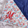Liberty Fabric Personalised Baby Blanket, thumbnail 3 of 5