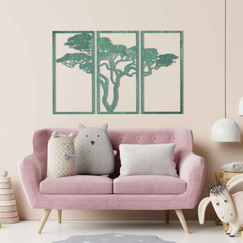 Wooden African Tree Art: Nature Inspired Wall Decor, 12 of 12