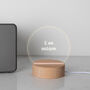 Personalised 'I Am Unique' Mini Desk Lamp, thumbnail 4 of 6