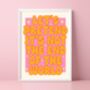 The End Of The World Miley Cyrus Print, thumbnail 1 of 5