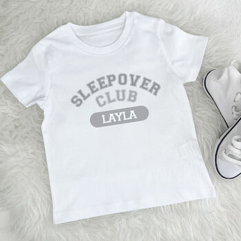 Sleepover Club Personalised Kids T Shirts, 2 of 3