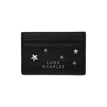 Tala Star Studded Card Holder Black And Gold, 6 of 9