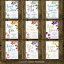 Watercolour Floral And Calligraphy Wedding Invitation, thumbnail 5 of 12