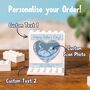 Personalised First Father’s Day Baby Scan Lego® Brick Minifig Display Gift For Dad To Be, thumbnail 2 of 12