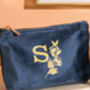 Personalised Embroidered Floral Make Up Travel Bag For Her, thumbnail 2 of 4