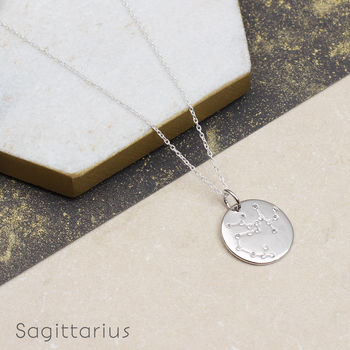 Sterling Silver Personalised Constellation Necklace, 6 of 12