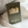Gold Twisted Rope Hoops, thumbnail 3 of 3