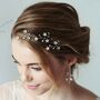Star Swarovski Crystal Wedding Hairpins Set Lunaria, thumbnail 1 of 8