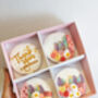 Personalised Thank You Teacher Wild Flower Biscuit Gift, thumbnail 2 of 11