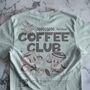 Coffee Club, Unisex Graphic T Shirt, thumbnail 6 of 11