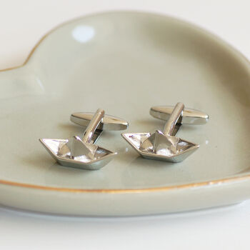 Paper Boat Cufflinks, 10 of 10