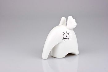 Flying Elephant Cute Porcelain Figurine, 7 of 8