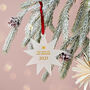 Personalised Celestial Any Text Christmas Decoration, thumbnail 2 of 6