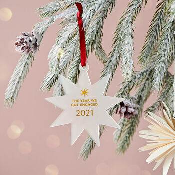 Personalised Celestial Any Text Christmas Decoration, 2 of 6