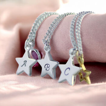 Personalised Star Charm Necklace, 3 of 9