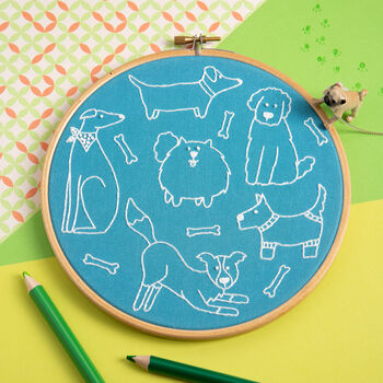 Dandy Dogs Embroidery Kit, 3 of 7