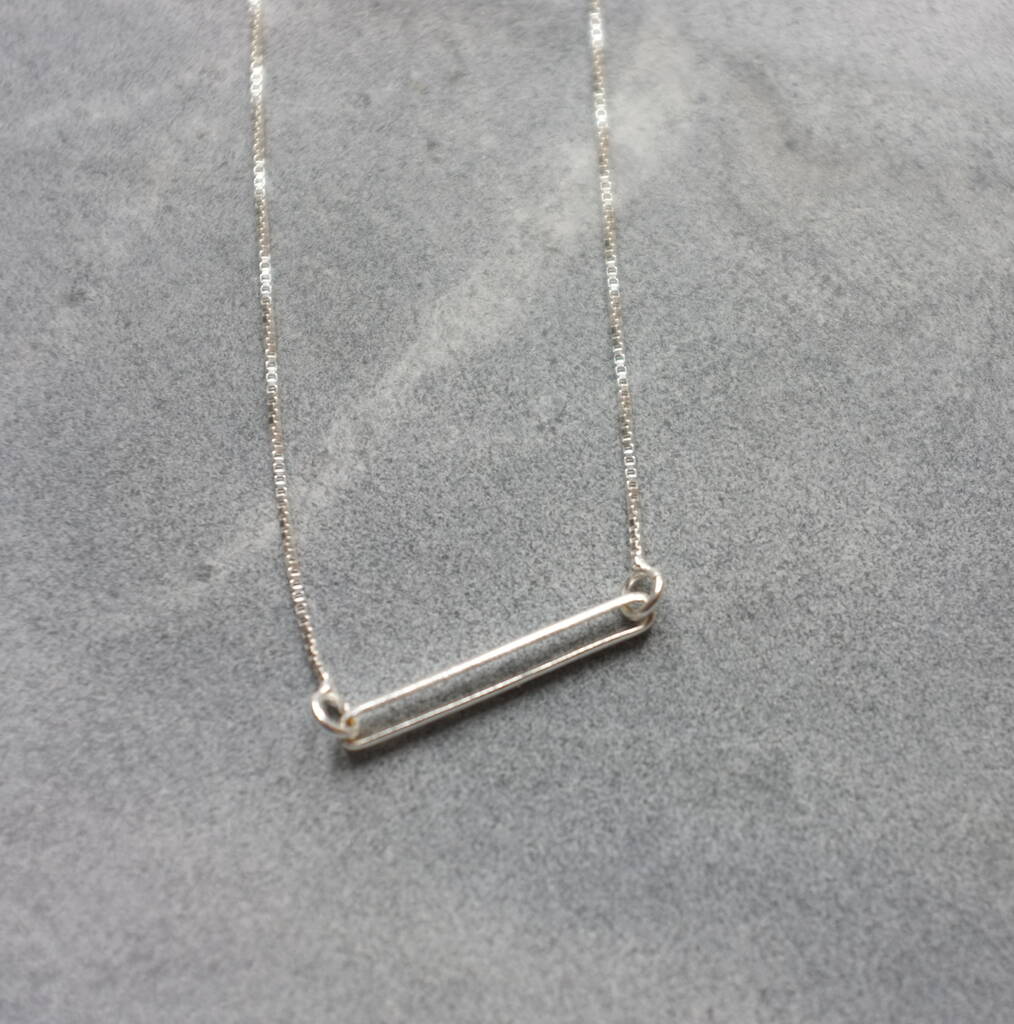 Lines Necklace By Gift Jewellery By Victoria Fergusson