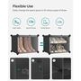 Six Slot Interlocking Shoe Rack Storage Modular Unit, thumbnail 5 of 10