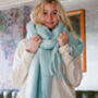 Personalised Bold Pastels Blanket Scarf, thumbnail 4 of 5
