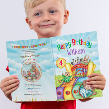 A Happy Birthday Personalised Story Book For Boys And Girls, 2 of 12