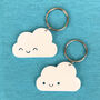 Happy Clouds Kawaii Keyrings, thumbnail 4 of 6