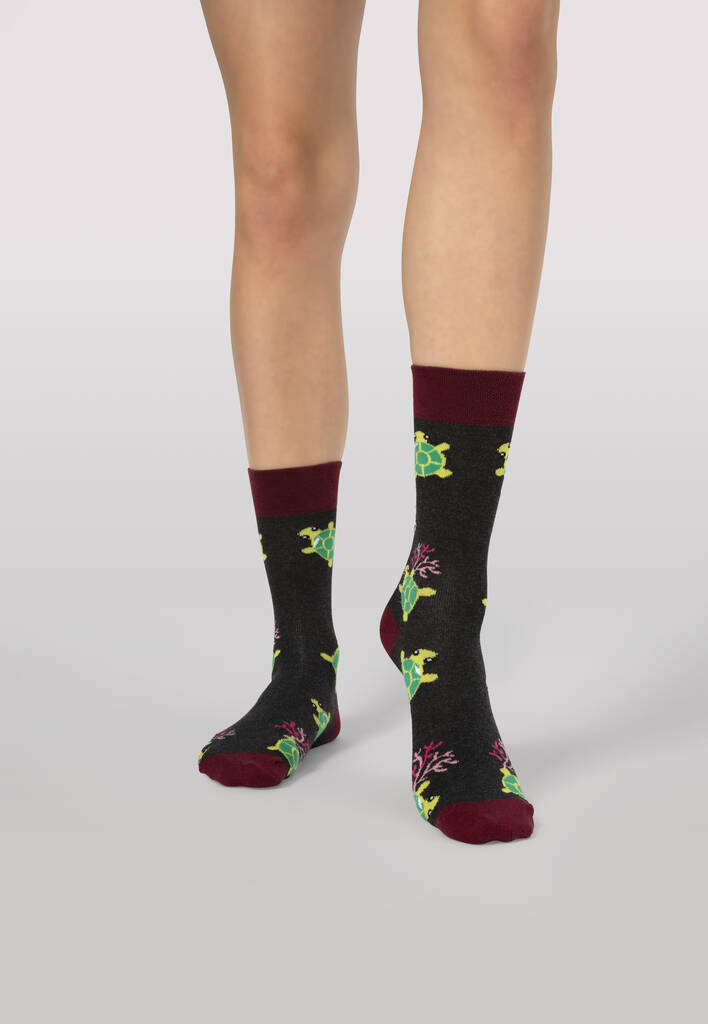 Sea Turtle Socks By Moustard