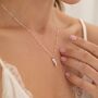 Shell And Pearl Necklace, thumbnail 1 of 5