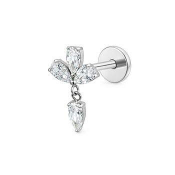 Marquise Drop Statement Piercing, 2 of 5