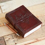 Indra Celtic Winged Dragon Leather Journal, thumbnail 2 of 9