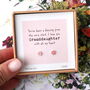 Granddaughter Blessing Flower Earrings, thumbnail 1 of 4