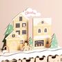 Personalised Fill Your Own Gingerbread Village Cutout Advent Calendar, thumbnail 4 of 7